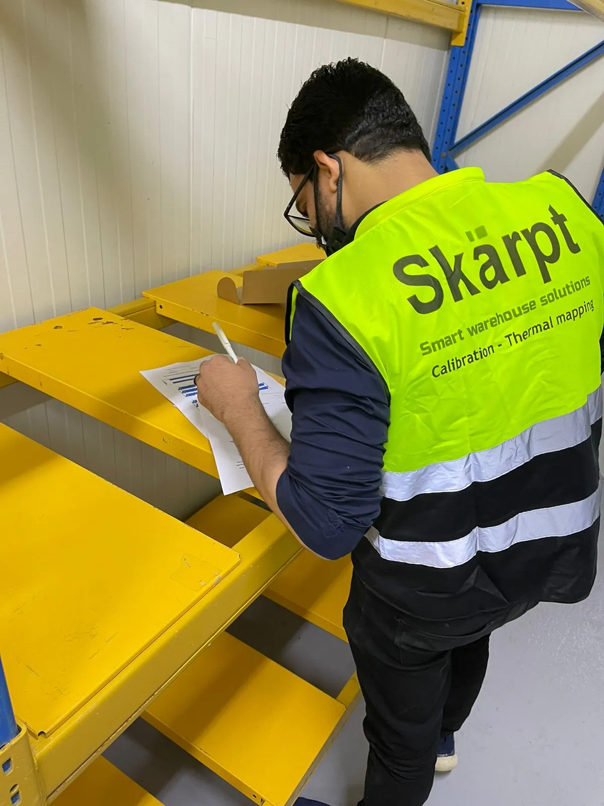 Skärpt technician